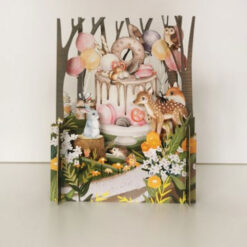 3d pop up kaart taart