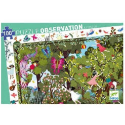 puzzel speeltijd in de tuin