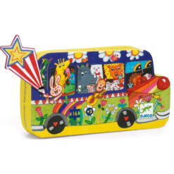 Puzzel djeco Rainbow bus