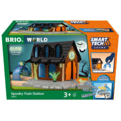 Brio spooky train station