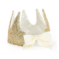 Gracious Gold Sequins Crown
