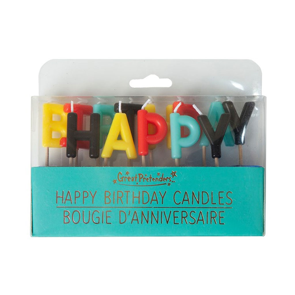 Happy birthday candles overige