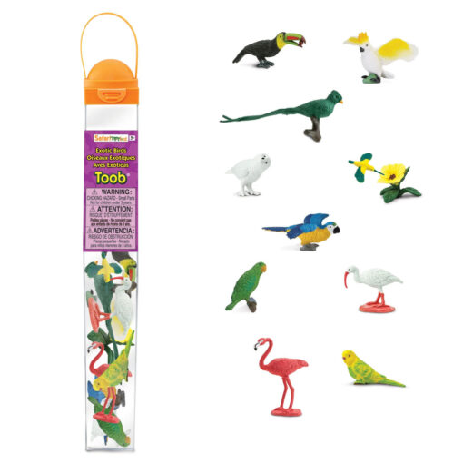 Safari exotic birds tube