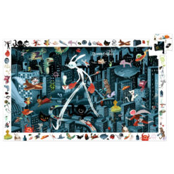 Djeco puzzel 200 stukjes Night city