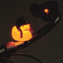 Lichtgevende fietsbel toeter eend