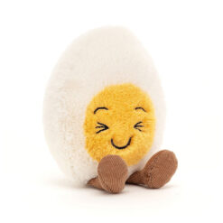 Jellycat Amuseable Boiled Egg laughing