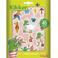Kikker raamstickers