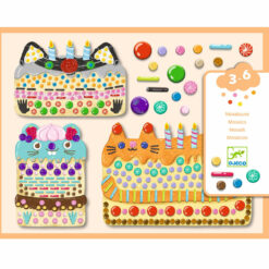 Djeco Mosaiek Cakes en bombecs