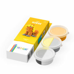 HeyClay paarden 3 potjes