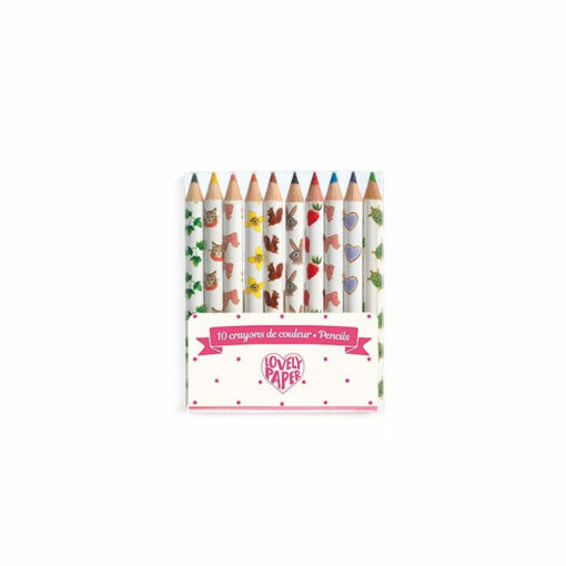 10 kleine kleur potloden