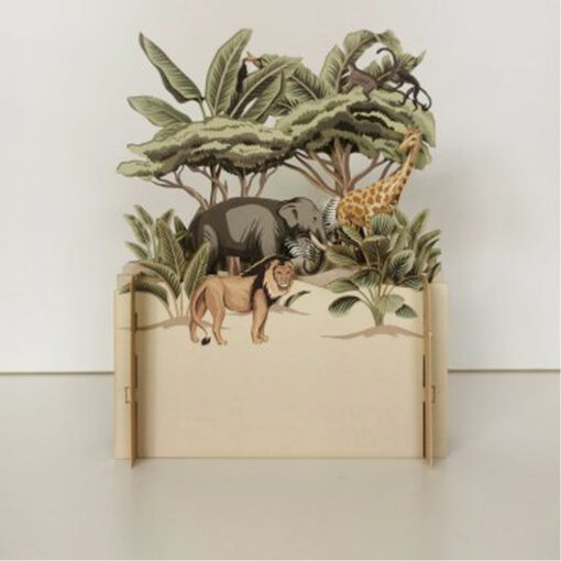 3d pop up savanne