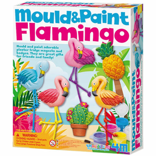 4M Crea gips gieten en verven Flamingo