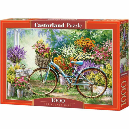 Castorland puzzel the flower mart 1000pcs