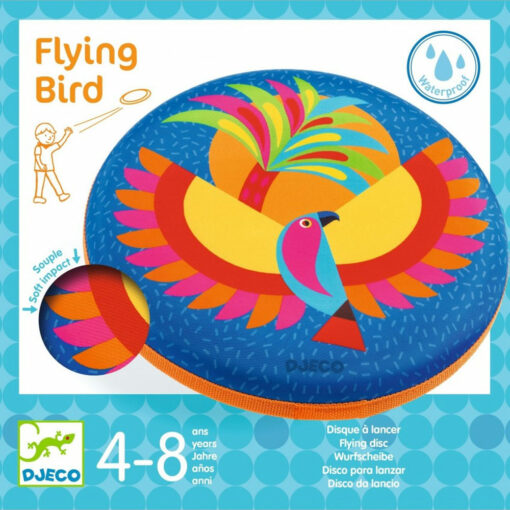 Djeco frisbee vliegende vogel