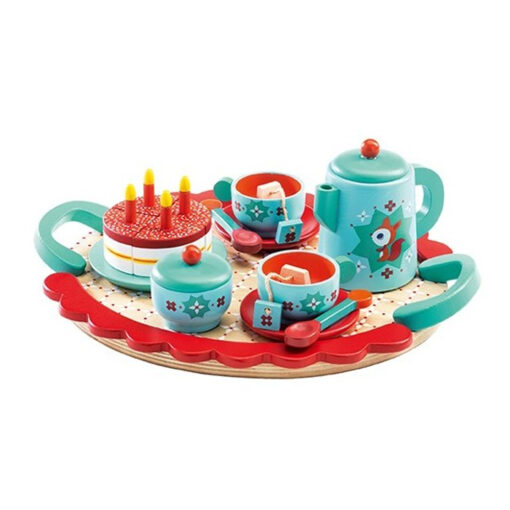 djeco houten thee servies