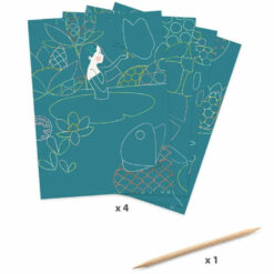 Djeco kraskaarten de vijver