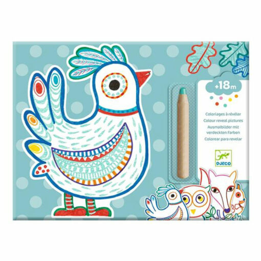 Djeco magisch kleuren bosdieren