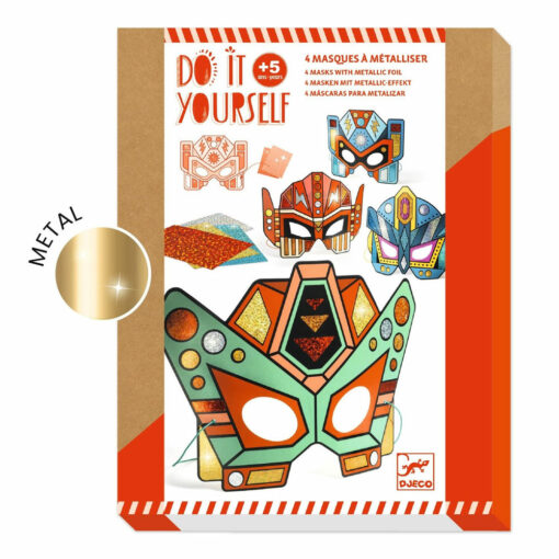 Djeco maskers DIY Super Robots