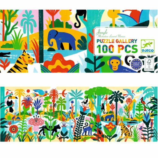 Djeco puzzel Jungle 100pcs