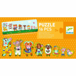 Djeco puzzel Klein en groot op de boerderij