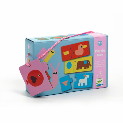 Djeco puzzel shapes and formes