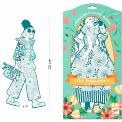 Djeco Rebekka and friends kleurplaat