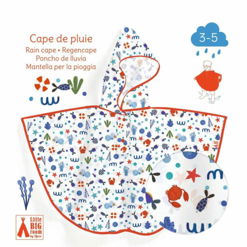 Djeco regencape klein ocean