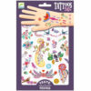 Djeco Tattoos Plume color