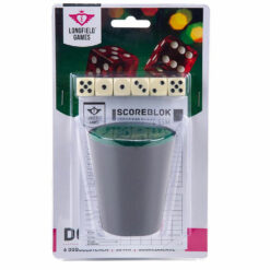 dobbelset 6 stenen en scoreblok