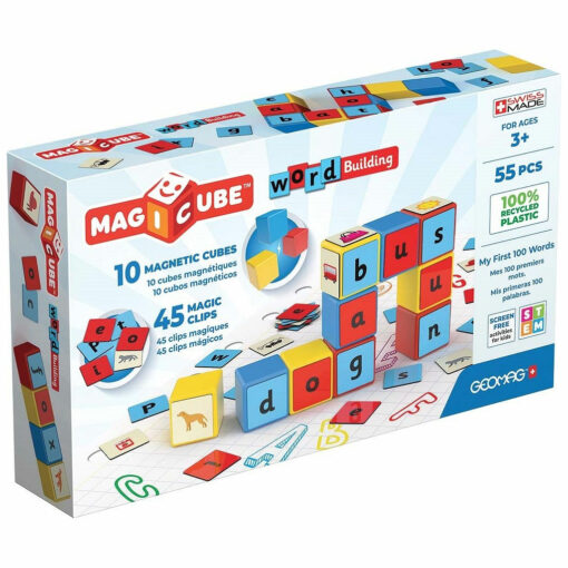 Geomag Magicube Word Building 55 delig
