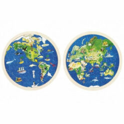 Goki wereld puzzel 57 stukjes