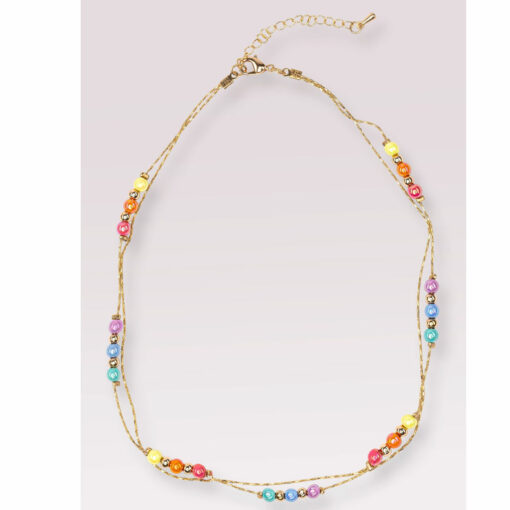 Gouden regenboog ketting