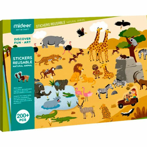 herbruikbare Jungle stickers