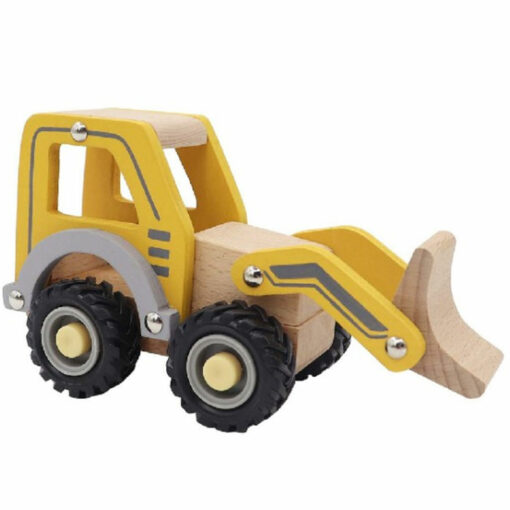 Houten bulldozer
