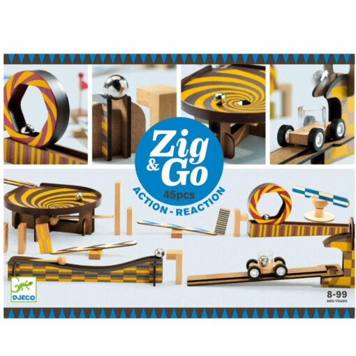 Knikkerbaan Zig en Go 45 pcs
