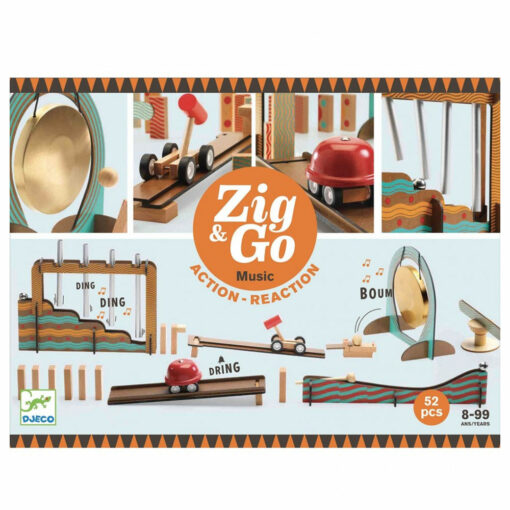 Knikkerbaan Zig & Go 52 pcs