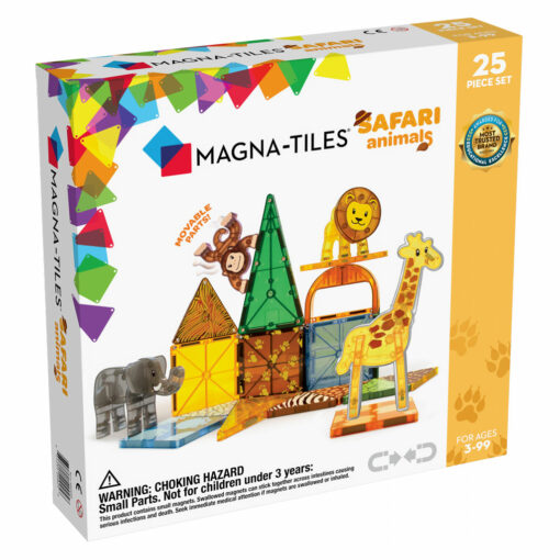 MagnaTiles Safari Animals 25-Piece Set