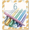 metallic markers 6 stuks