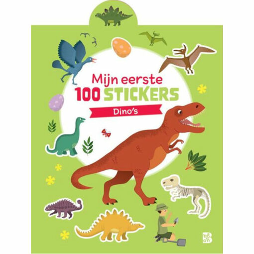 Mijn eerste 100 stickers dino's