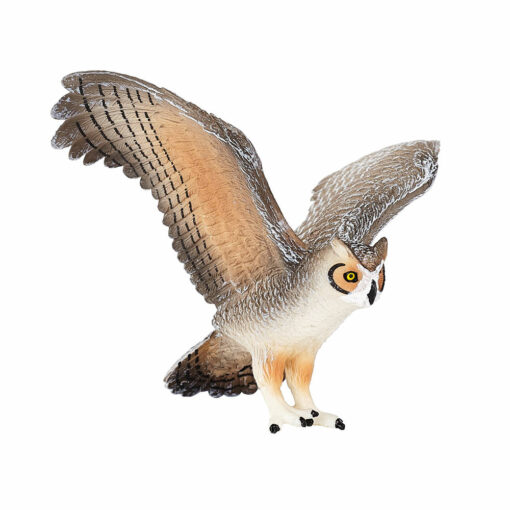 Mojo grote gehoornde uil