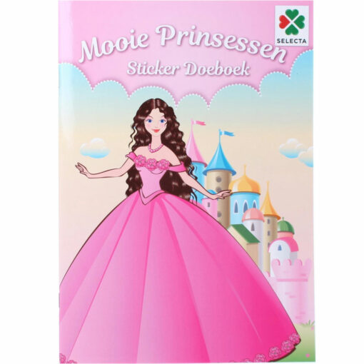 mooie prinsessen sticker doeboek
