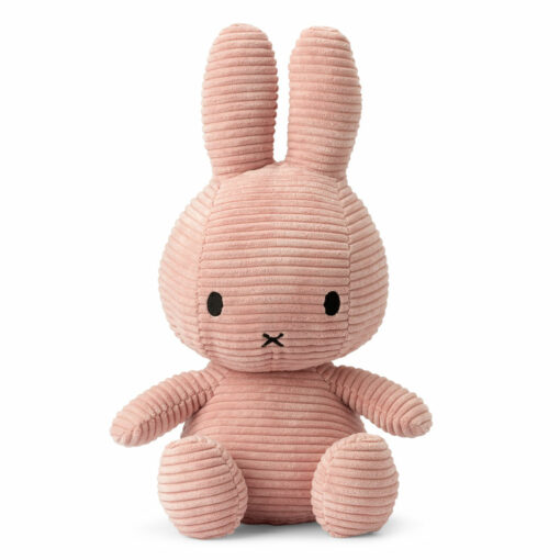Nijntje corduroy roze 33 cm