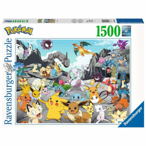 Pokémon classic figuren puzzel 1500 stukjes