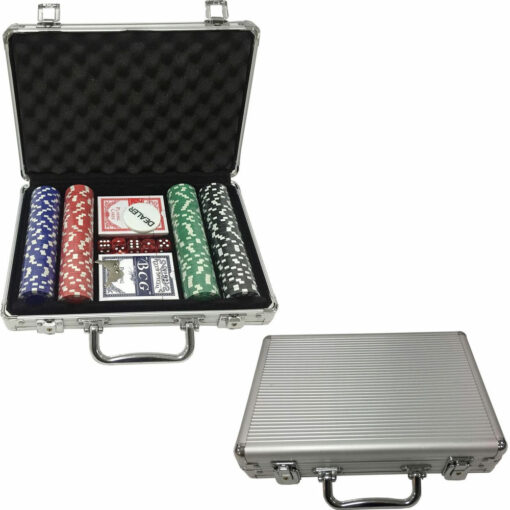 pokerset in koffer