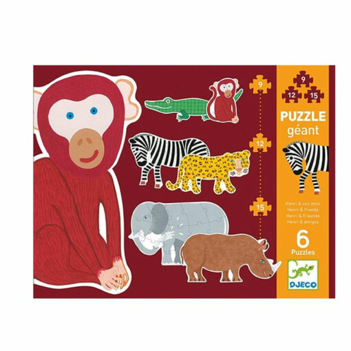 puzzel Henri en vrienden