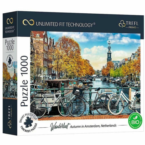 Puzzel herfst in Amsterdam