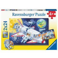 Ravensburger puzzle reis door de ruimte 2x24 stukjes