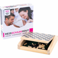 Reis of pocket schaak spel
