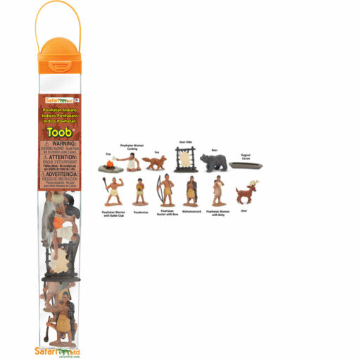 Safari indianen in tube