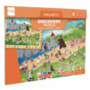 Scratch magnetische puzzel ridder 80pcs